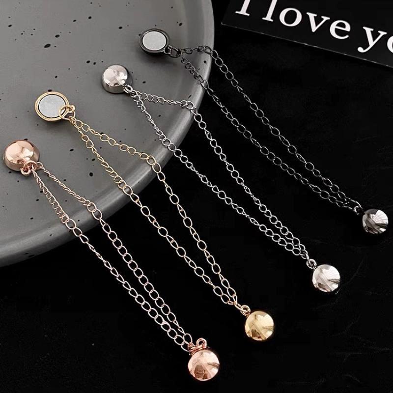 Регулируемая магнитная пряжка для бесшовных брюк и изменения длины манжет