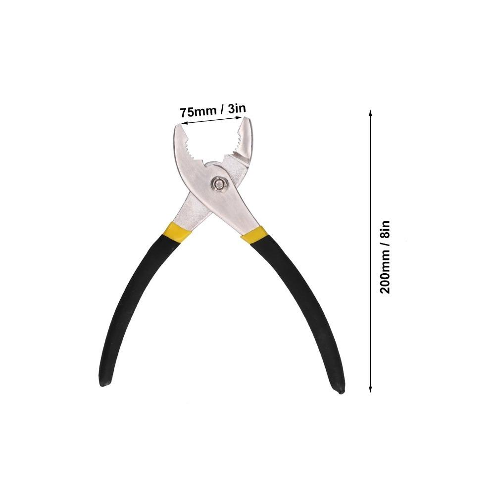 Soft Rubber Grip Hand Pliers Steel Pliers Heavy Duty Pliers Slip Joint Pliers Home Repair