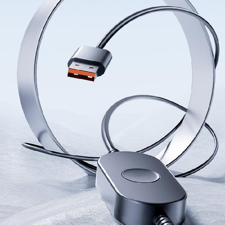 Car Dashboard Windscreen Mount Cooling Fan Suction Cup Fan 3 Speed Adjustment USB Air Circulator Fan 360 Degree Rotating