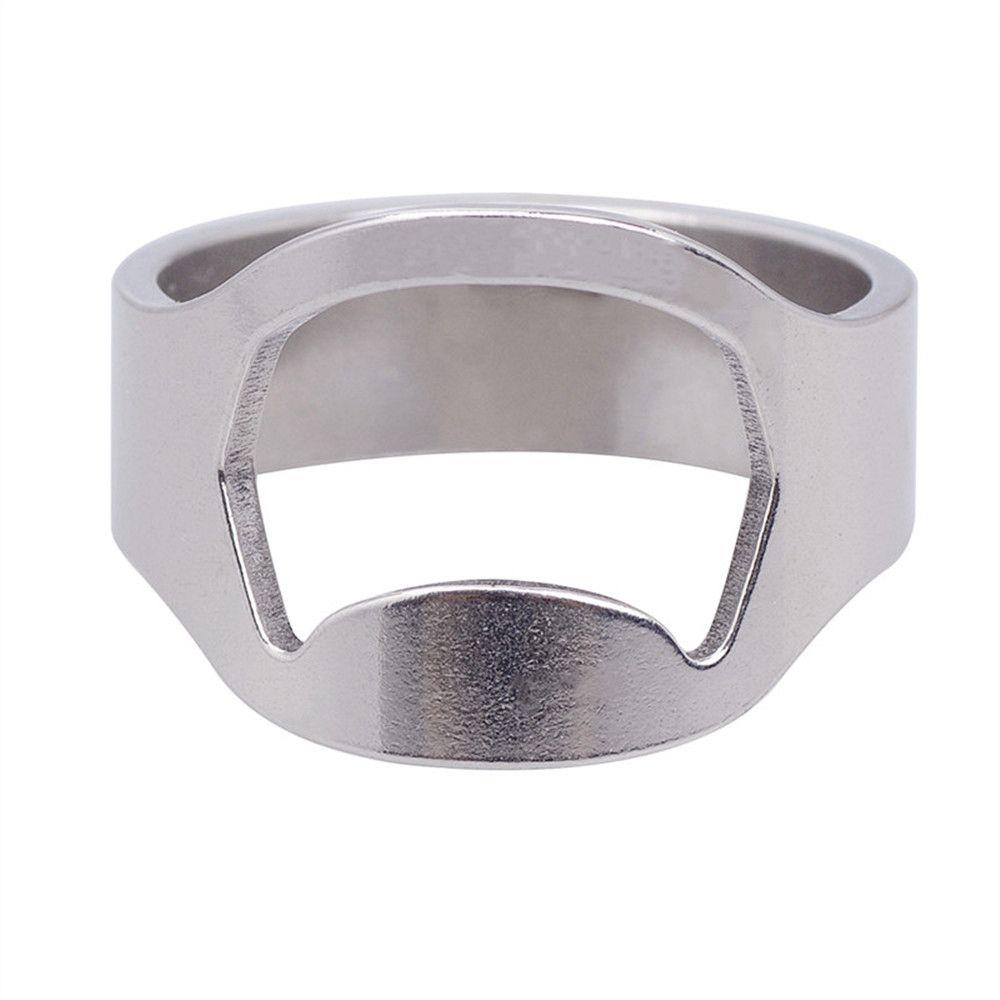 Finger Ring-shape Remover Cap Opening Kitchen Gadgets Bar Tools Beer Bottle Opener Wine Opener