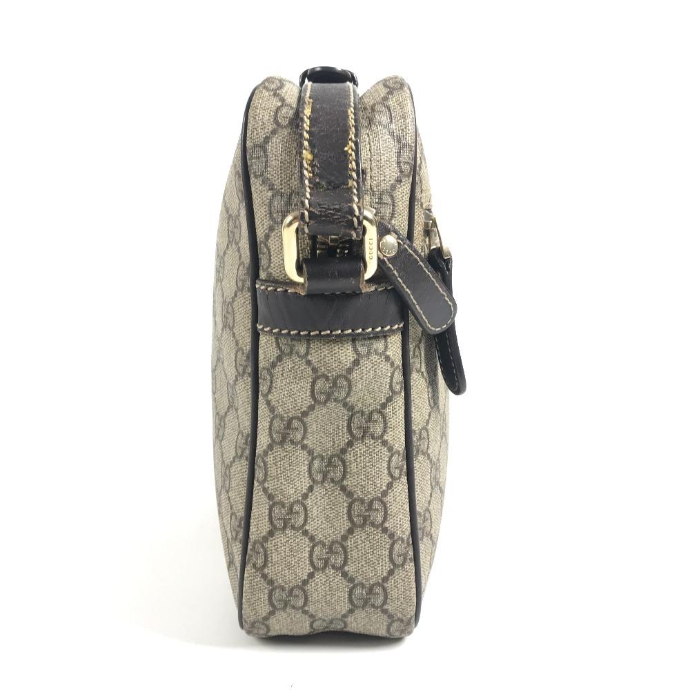 GUCCI 233268 GG Supreme logo Crossbody Pochette bag Shoulder Bag