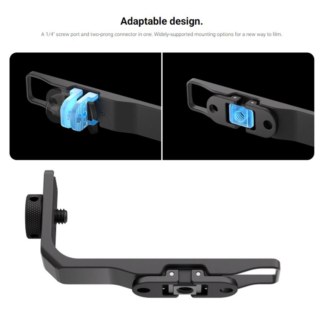 Upgraded Action Camera Base Tripod Adapter Basic Adapter Mount Accessory Support 1/4 Interface Used for Insta360X3