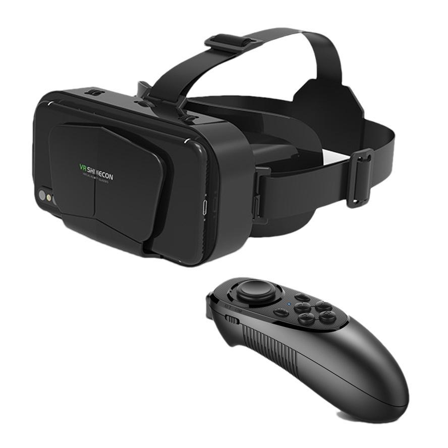 3D VR Игровые Очки, Панорамный VR Бокс для Ношения на Голове, для Смартфонов 4,7-7,0 Дюймов