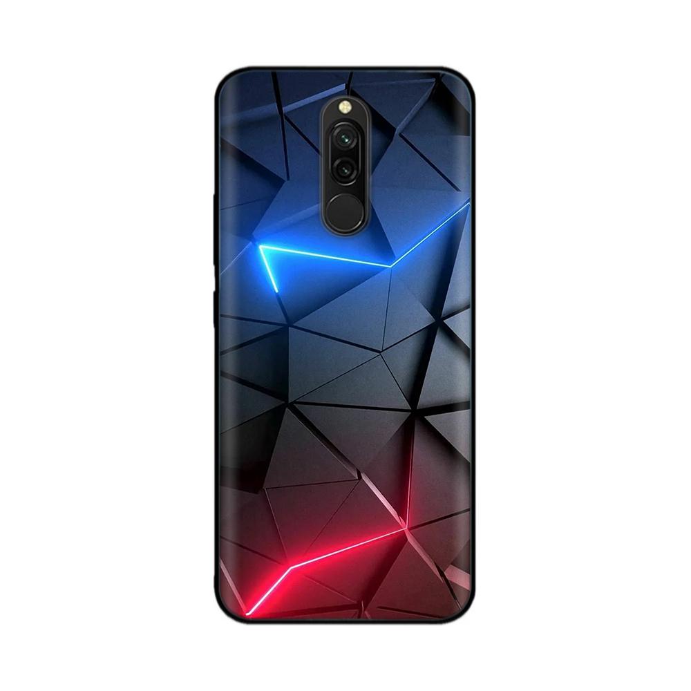 Чехол для Xiaomi Redmi 8 Чехол Redmi8 С рисунком Задняя крышка Мягкий силиконовый чехол для телефона Для Xiomi Redmi 8 hongmi8 TPU Бампер Чехол 6.22 дюйма
