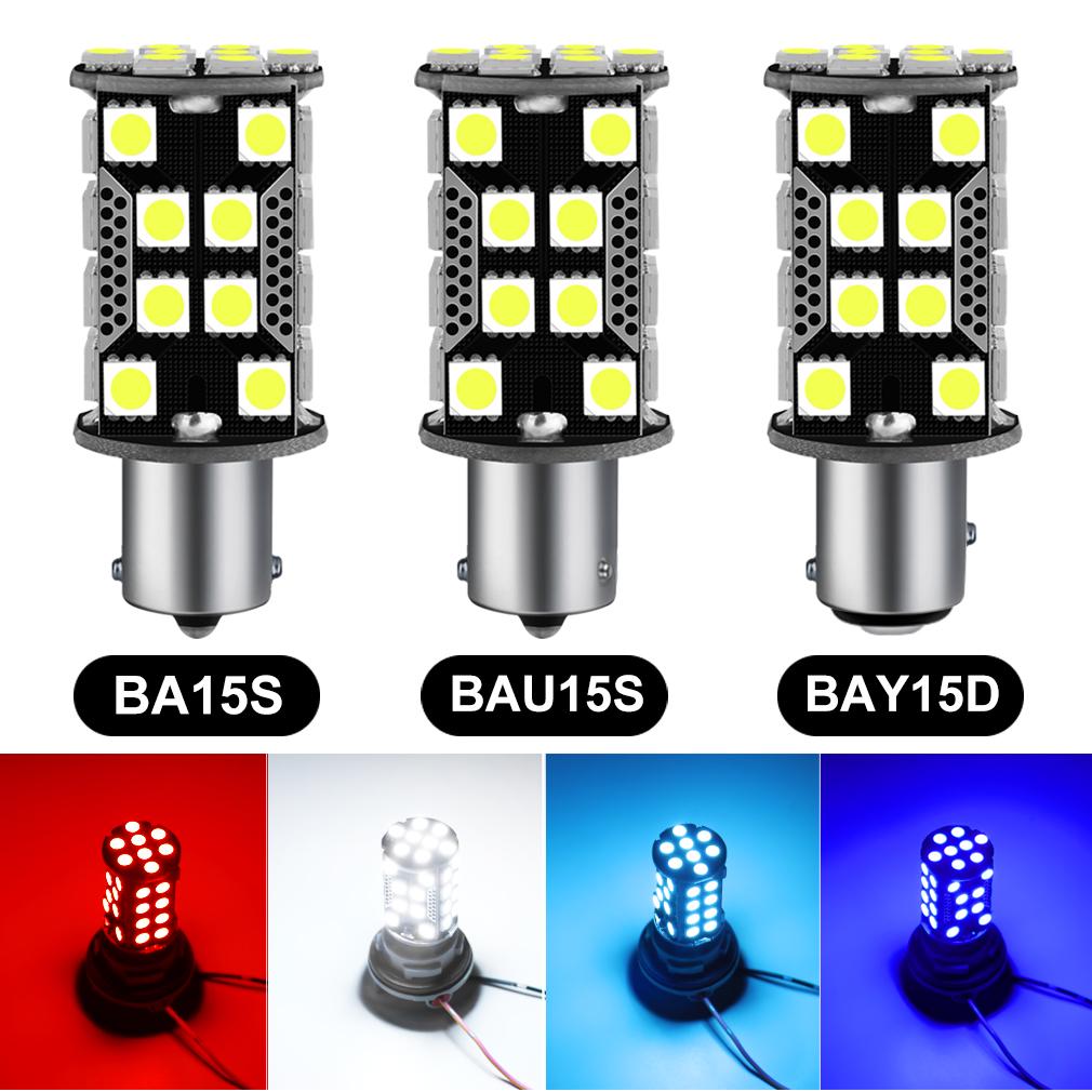 1 шт. 1156 BA15S P21W светодиодная лампа BAU15S PY21W 1200LM автомобильный указатель поворота 1157 PY21W BAY15D 40SMD 5050 чипы автомобильные лампы 12 В