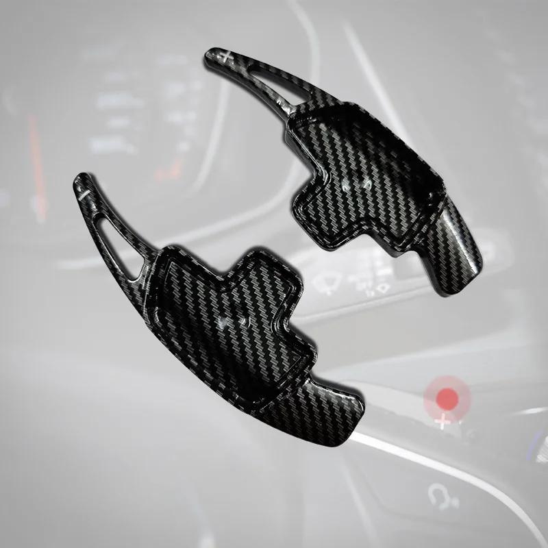For Mercedes-Benz A B C E Class CLA GLA CLS GLC Paddle Shifter Carbon Fiber Car Steering Wheel Shift Paddle Extension Shifters