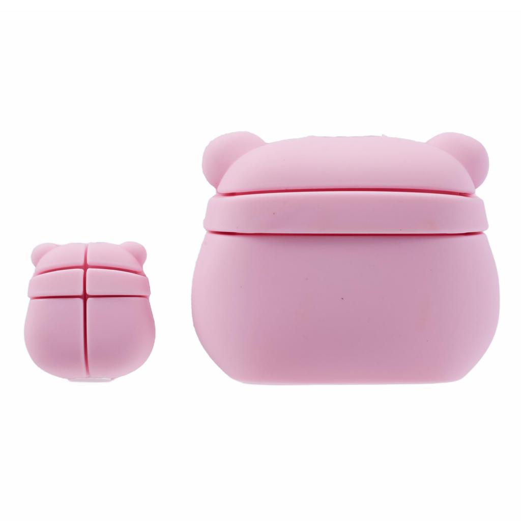 2Pcs/Set Pig Head Protective Sleeve for Apple iPhone 18/20W Charger Cover + Data Cable Saver Silicone Case