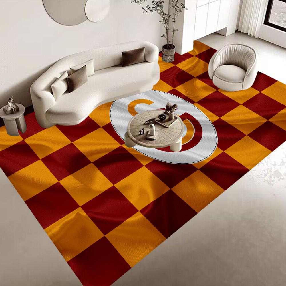 G-Галатасарай Яркий коврик для пола Нескользящий коврик для прачечной Декор для прачечной Балкон Детская Гостиная Бытовые ковры