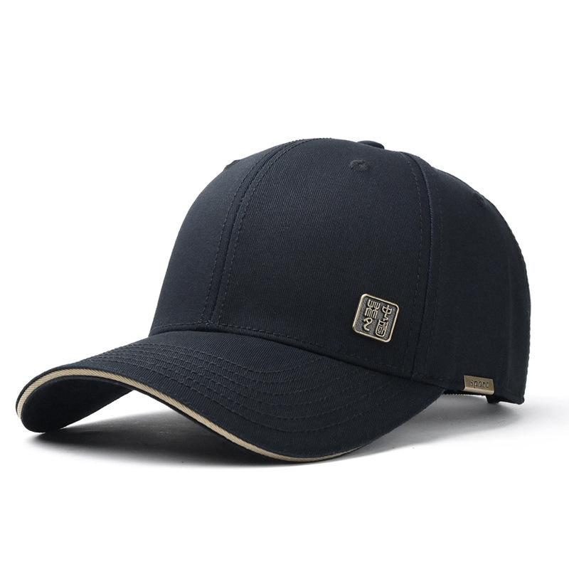 Hat Men'S Hard Top Shaped Face Small Deepening Baseball Cap Four Seasons Trend Brand Fashion Versatile Cap Women