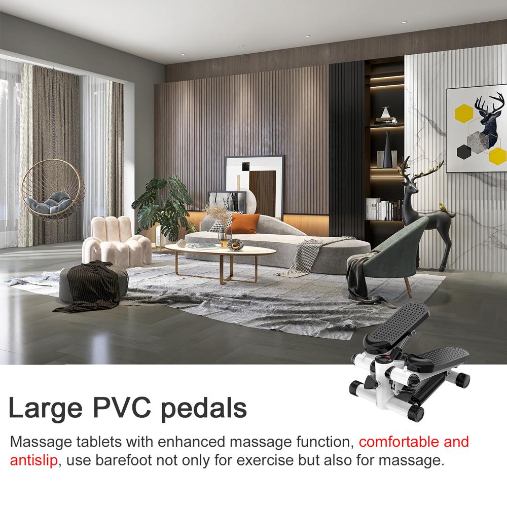 Мини-степпер для педалей велосипеда с ЖК-дисплеем, тренажер для похудения, беговая дорожка, степпер для тренировок, домашний спортзал, степпер для аэробики, упражнения