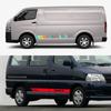 Автомобильные наклейки для Toyota Hiace 200 300 Van Bus Sport DIY графика в полоску Стиль виниловая пленка наклейка на дверь боковая крышка авто