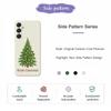 For Samsung Galaxy A16 5G/4G Case Christmas Tree Pattern Printing Straight Edge TPU Phone Back Cover