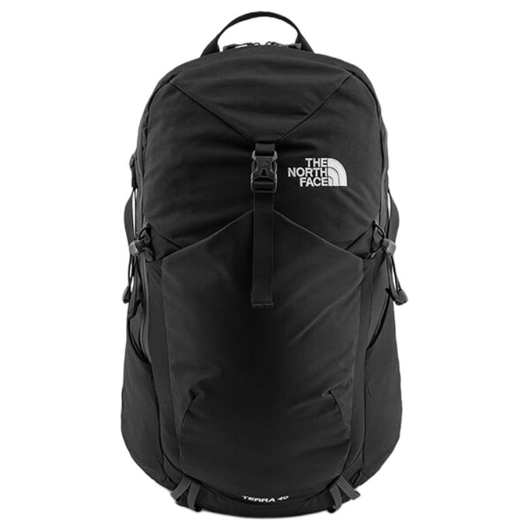 The North Face 40L Lightweight Printed Design Zipper Closure Backpack Unisex Backpack Black NF0A87C3-87C3-KT0