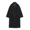 Kaslead Women's Clothing Loose Unisex Style Coat Overcoat