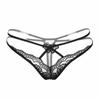 Personality Hotwife String Sexy Lingerie Thong For Women Transparent Lace Underwear Bikini Flower Butterfly Underpants