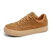 Модная коричневая спортивная повседневная обувь с низким вырезом для мужчин, осенняя, модный корейский стиль, молодежная, одинарная, подходит для студентов