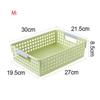 Plastic Desktop Storage Basket Multipurpose Rectangular Storage Basket Storage Basket  Toy Storage