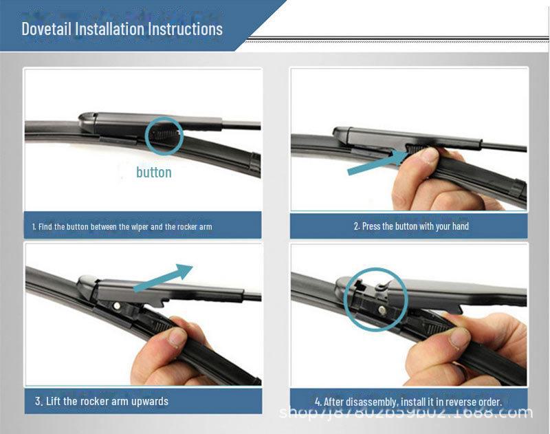 Совместимые щетки стеклоочистителя для Geely Emgrand EC7, King Kong Vision X6/X3, Emgrand GL/GS/RS и Boyue.