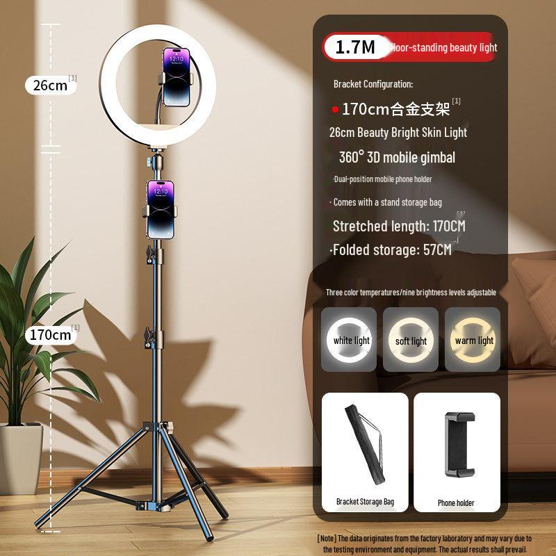 2026 Streamers' Mobile Phone Fill Light for Beauty Photography and Selfies