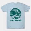 Светло-синяя футболка Stereolab Band On Tour Полный размер S 5XL ET1339
