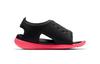 Nike Sunray Adjust 5 Низкие детские кроссовки Черно-розовые для младенцев и малышей AJ9077-002