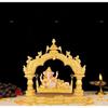 1 Pc Shree Ganesh Ji Sitting On Jhula Idol -Decorative Lord Ganesha Statue & Idols for Home Decor,Office, and Pooja,