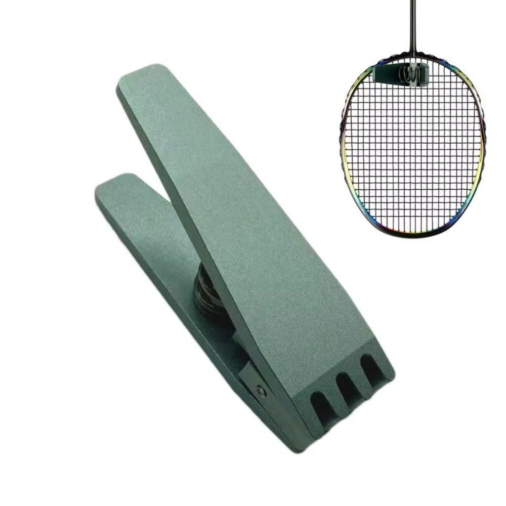 Алюминиево-цинковый цинковый сплав Бадминтон Летающий зажим 4 зубца Зажим для струн ракетки Для любителя