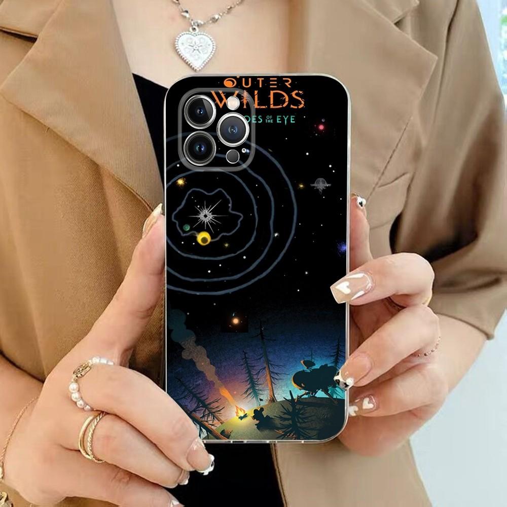 Чехол для телефона игры Outer Wilds для iPhone 16 15 14 11 12 13 Mini Pro XS Max Чехол 6 7 8 Plus X Funda Shell
