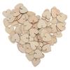 100Pcs Lovely Heart Shaped DIY Craft Hanging Decoration Ornament for Home Wedding Christmas Tree