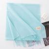 Solid Color Imitation Cashmere Scarf Women's Winter Warm Shawl Neck Scarves
