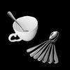 Pcs 8 Demitasse Ladle Espresso Stainless Steel Spoon Tea Coffee Soup Rice