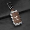 drvfj6 Car Smart Remote Key Case Full Leather Cover Protection Holder Shell For Volvo Polestar 2 Polestar 3 2023 2024 Keyless Keychain