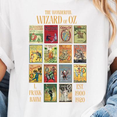 Wizard of Oz TShirt, Literary Book Club Gift, Off To See The Wizard, Yellow Brick Road, No Place Like Home Gift Wizard Fan Shirt