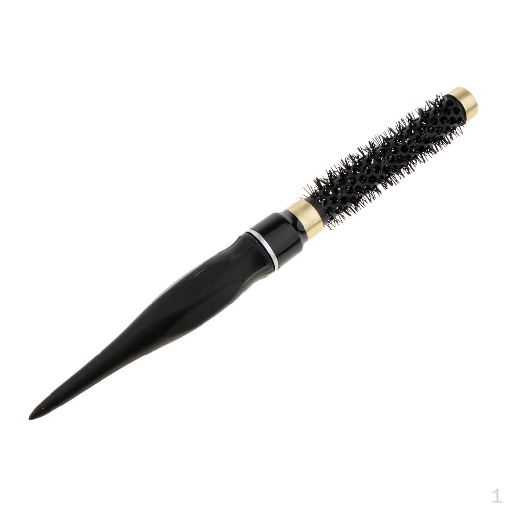 1 шт. Алюминиевая и нейлоновая круглая расческа-массажер для волос Щетка для волос