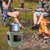 Portable Kerosene Stove Lightweight 10-Wicks Camp Stove Heater Outdoor Cooking BBQ Picnic Camping Hiking 3-5 Person Kerosene Furnace Burner