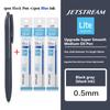 Гелевая ручка uni Jetstream Lite SXN-LS Snoopy Limited Edition, 0,5/0,7 мм, Ультрагладкие чернила низкой вязкости, Для школы и офиса