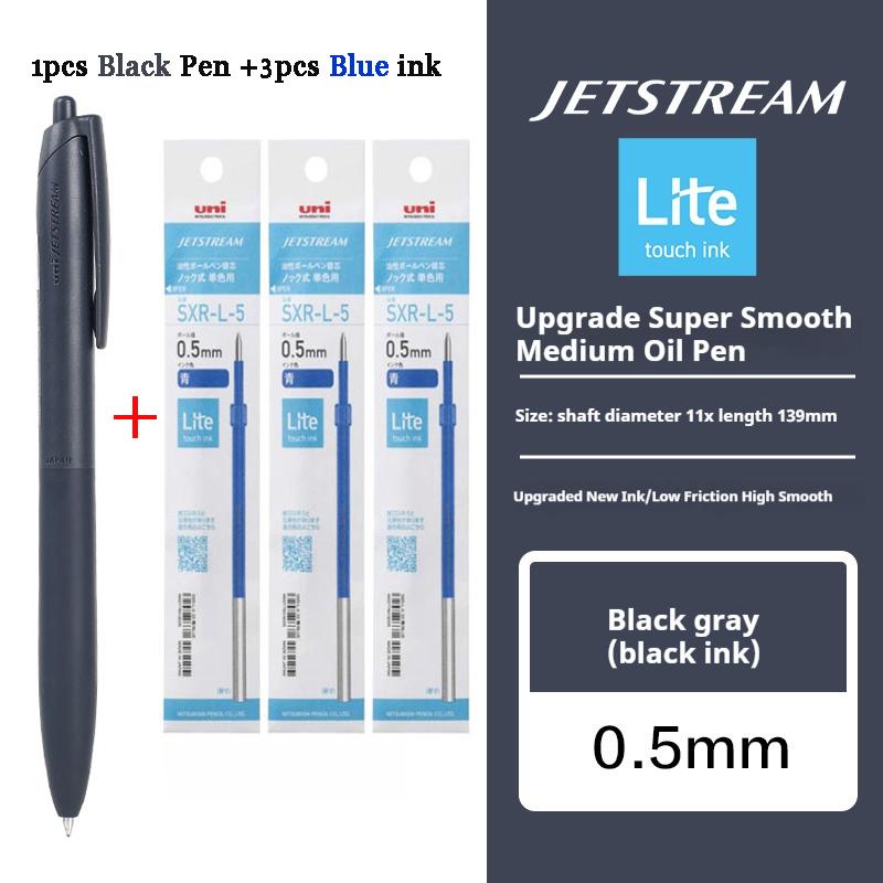 Гелевая ручка uni Jetstream Lite SXN-LS Snoopy Limited Edition, 0,5/0,7 мм, Ультрагладкие чернила низкой вязкости, Для школы и офиса