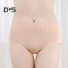 Women Period Underpants Mid Waist Solid Color Leak Prevention Butt-lifted Good Breathability Elastic Quick-drying Sport Casual Briefs Menstrual