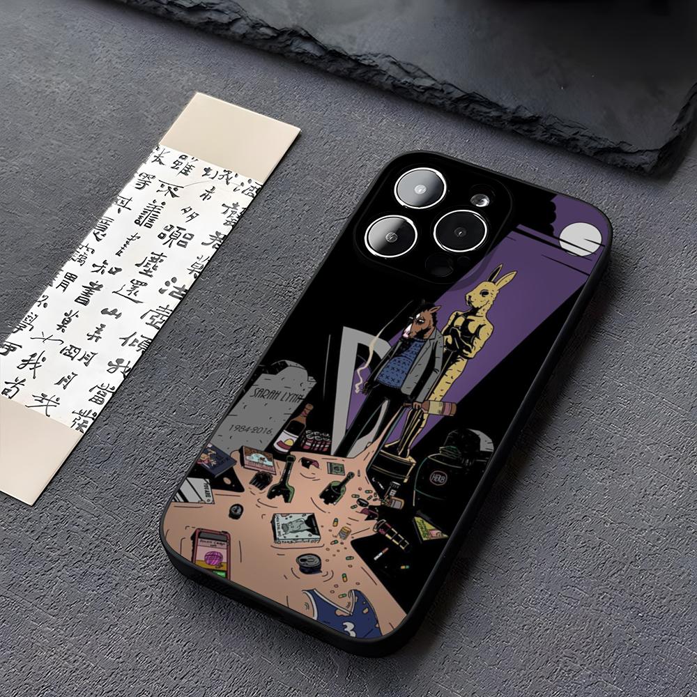 Чехол для телефона B-BoJack Horseman Funda Для Iphone 13 17 16 11 15ProMax 14 12 Pro Xs Max Mini Xr X 7 8 6 6s Plus Чехлы