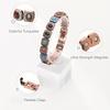 Women's Colorful Stone Magnetic Bracelet with Adjustable Size Design, Fashionable and Personalized Bracelet, Versatile Jewelry Accessories