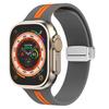 Магнитная застежка Ремешок Для Apple Watch Ultra 2 ремешок 49мм 44мм 40мм 45мм 41мм 38мм Силиконовый Браслет iWatch серия 7 3 6 5 se 8 9