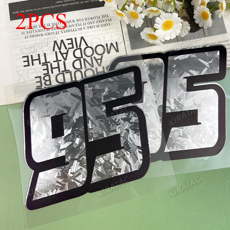 Holographic Carbon Silver Carbon Fiber 95 Motorcycle Stickers Waterproof for Motorbike Windshield Fuel Tank Car Body Vinyl Decal