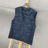 Men's Light Down Vest Autumn and Winter New Fashion Warm with Overalls Inside Wear Close-fitting Liner