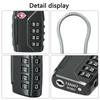 Навесной замок 3-значный кодовый замок Чемодан Багаж Кодовый замок Таможня Парольный замок Инструмент безопасности