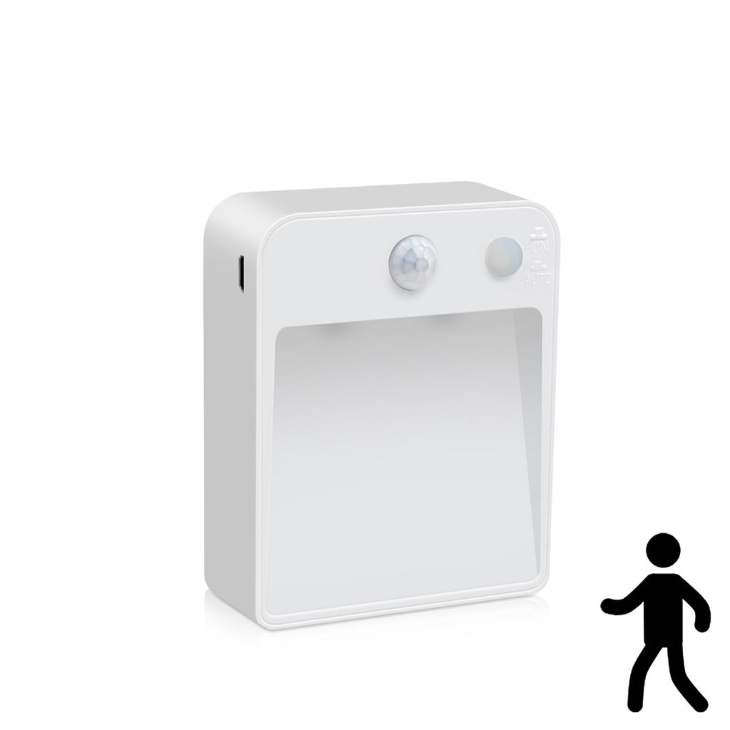Led Lights for Room Night Lamp with Motion Sensor Dual Induction PIR Infrared Sensor Light Magnet Wireless Stairs Step Wall Lamp