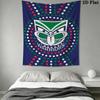 New Zealand Warriors Wall Tapestry Aesthetic Wall Hanging Printed Fabric Blanket Decorative Tapestries for Bedroom Living Room Home Decor