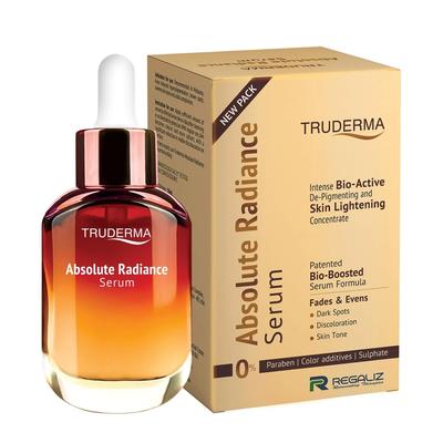 РЕГУЛИЦА Сыворотка Truderma Absolute Radiance 30 мл | Интенсивный биоактивный депигментирующий и осветляющий кожу концентрат