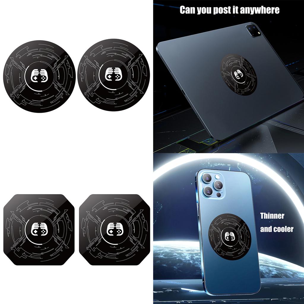 Thin Magnetic Semiconductor Cooling Amplifier Sheet Flexible Spring Steel Phone Cooler for Smartphone Heat Dissipation