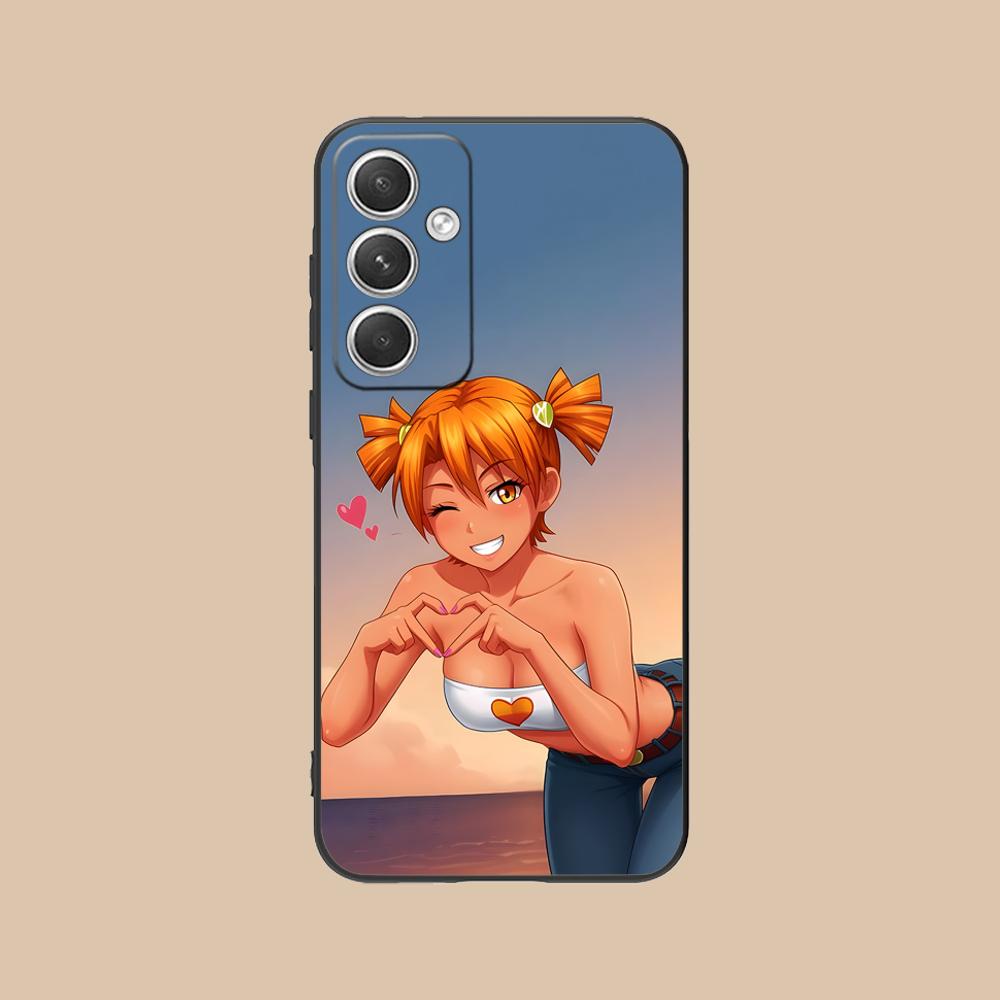Вечное Лето Алиса Матовый Чехол для Мобильного Телефона для Samsung Galaxy S26 S25 S24 S23 S22 S21 S20 Note20 Plus FE Ultra Чехол