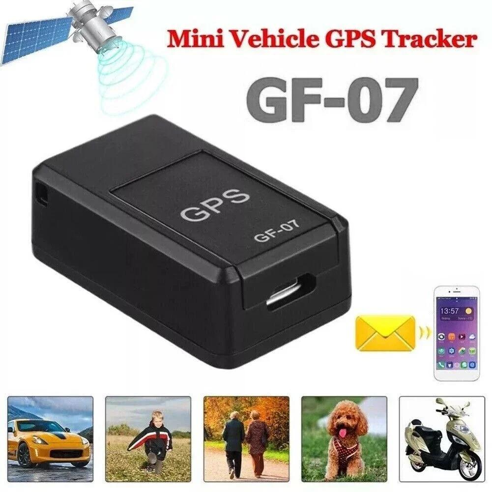 Mini Magnetic GF-07 GPS Car Tracker Car Magnetic Seat SIM Card Information Locator Real Time Tracking Anti-theft Locator